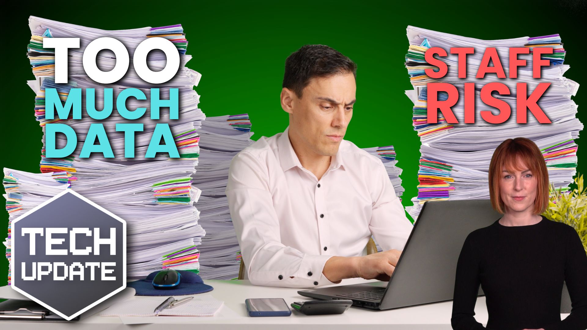 Half of staff have too much access to data