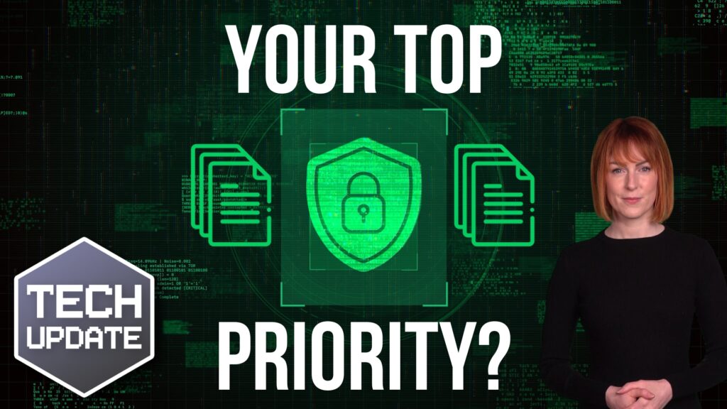 Is data security your top priority?