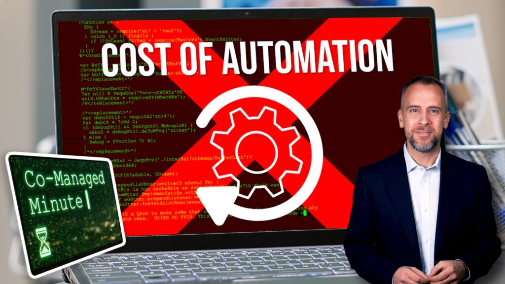 The operational cost of successful automation